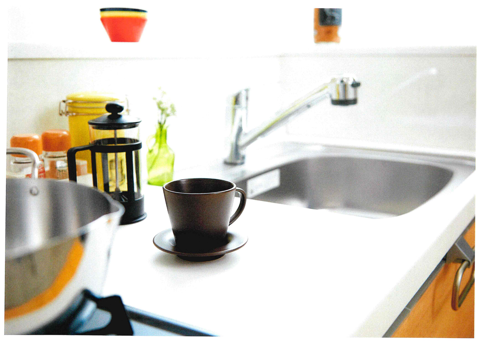 人工大理石天板シンク