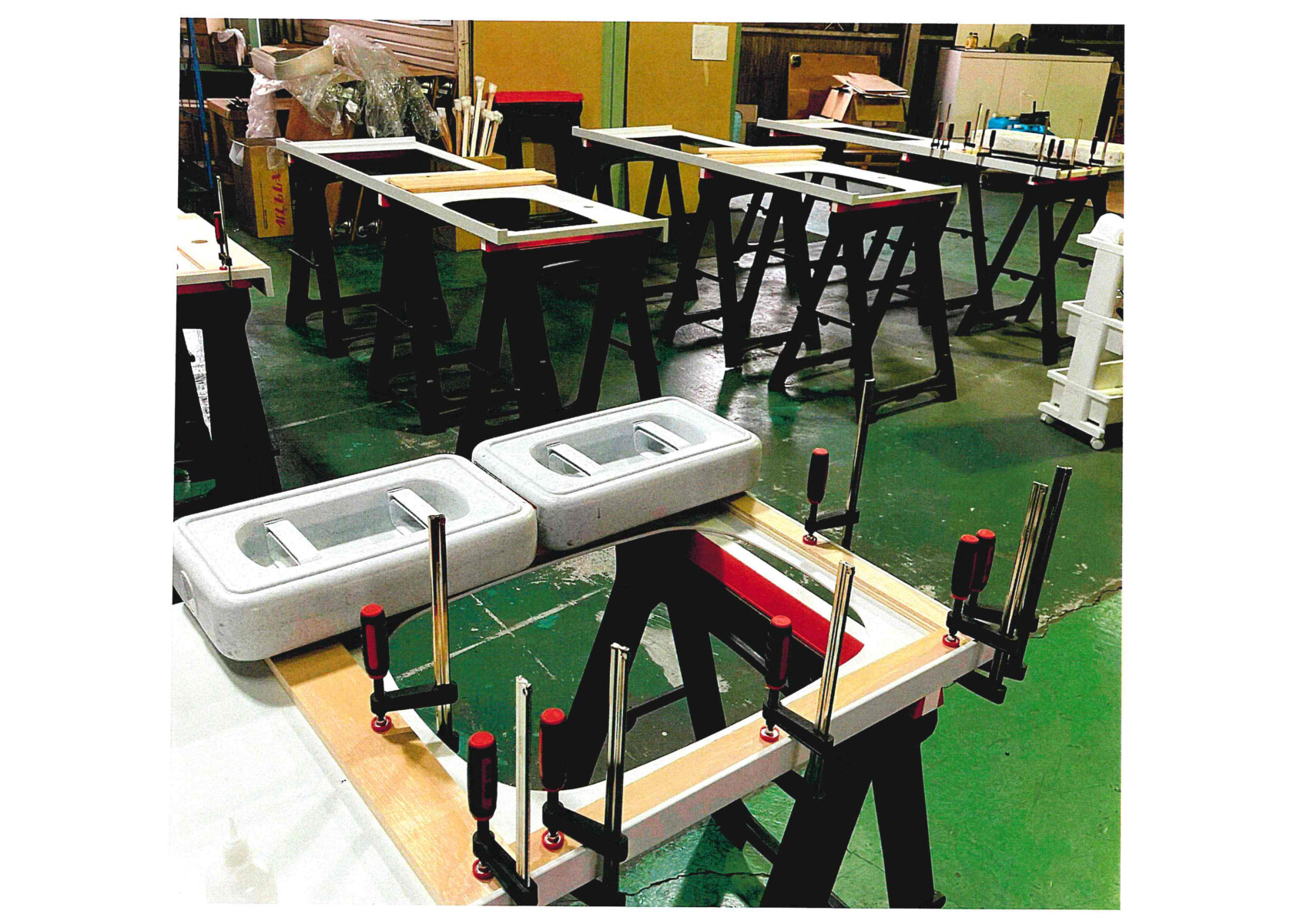 人工大理石天板シンク